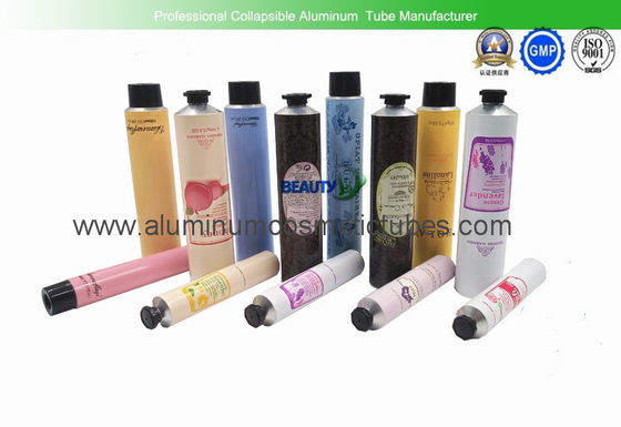 China Eye Ointment Collapsible Metal Tube , Beauty Empty Aluminum Tubes Packaging supplier