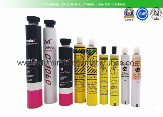 China Recyclable Large Oil Paint Tubes , Silk Screen Printing Empty Paint Tubes supplier