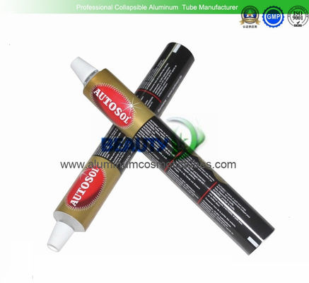 China Soft Emptyaluminium Collapsible Tubes , Hair Dye Cream Aluminium Tube Packaging supplier